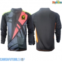 Camisa de time de futebol México Goleiro Replicas 1º Equipamento Copa America 2024 Manga Comprida